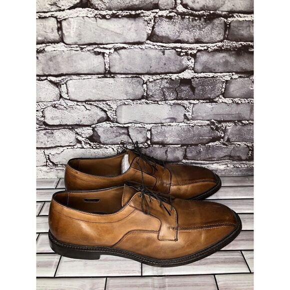 Allen Edmonds Dawson Brown Leather Derby Blucher Bicycle Dress Shoes Men Sz 13D main image 14